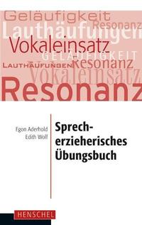 Vorderes Coverbild Sprecherzieherisches Übungsbuch