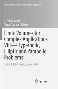 Vorderes Coverbild Finite Volumes for Complex Applications VIII - Hyperbolic, Elliptic and Parabolic Problems