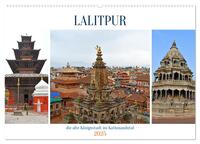 Vorderes Coverbild LALITPUR, die alte Königsstadt (Wandkalender 2025 DIN A2 quer), CALVENDO Monatskalender