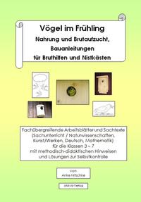 Vorderes Coverbild Vögel im Frühling. Nahrung und Brutaufzucht, Bauanleitungen für Bruthilfen und Nistkästen
