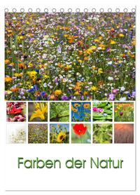 Vorderes Coverbild Farben der Natur (Tischkalender 2026 DIN A5 hoch), CALVENDO Monatskalender