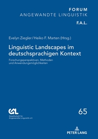 Vorderes Coverbild Linguistic Landscapes im deutschsprachigen Kontext