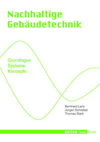 Vorderes Coverbild Detail Green Books: Nachhaltige Gebäudetechnik