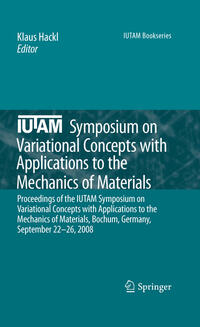 Vorderes Coverbild IUTAM Symposium on Variational Concepts with Applications to the Mechanics of Materials