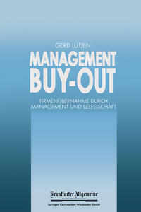 Vorderes Coverbild Management Buy-out