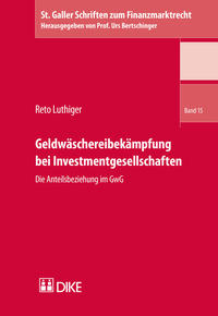 Vorderes Coverbild Geldwäschereibekämpfung bei Investmentgesellschaften