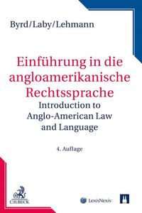 Vorderes Coverbild Einführung in die anglo-amerikanische Rechtssprache