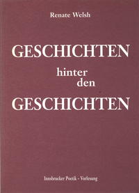 Vorderes Coverbild Geschichten hinter den Geschichten