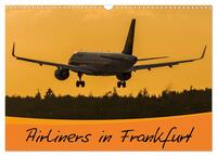 Vorderes Coverbild Airliners in Frankfurt (Wandkalender 2025 DIN A3 quer), CALVENDO Monatskalender