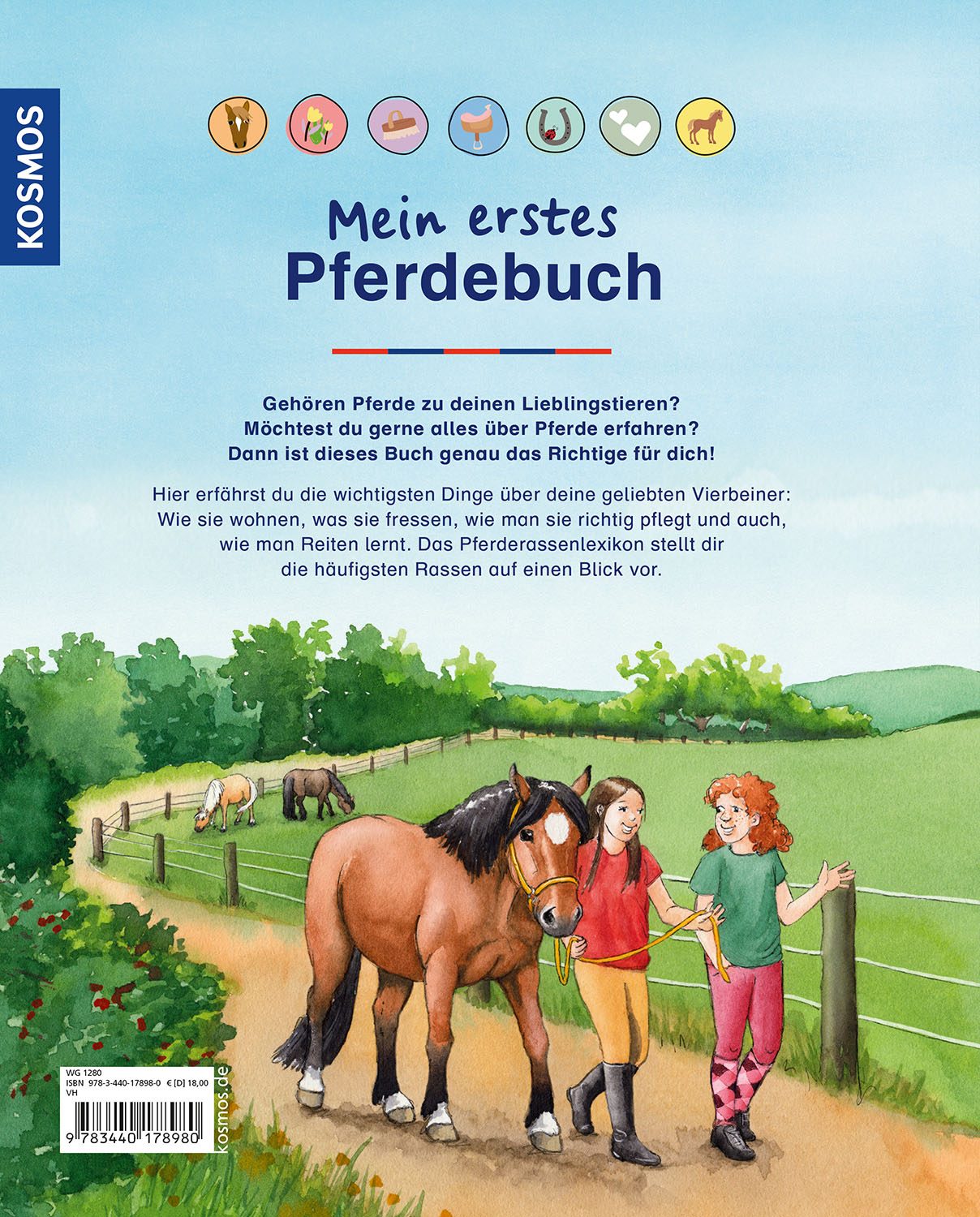 Rückseitencover Mein erstes Pferdebuch