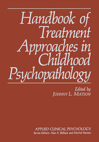 Vorderes Coverbild Handbook of Treatment Approaches in Childhood Psychopathology