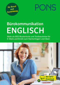 Vorderes Coverbild PONS Bürokommunikation Englisch