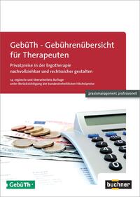 Vorderes Coverbild GebüTh - Gebührenübersicht für Therapeuten