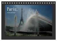 Vorderes Coverbild Paris, mon amour (Tischkalender 2025 DIN A5 quer), CALVENDO Monatskalender