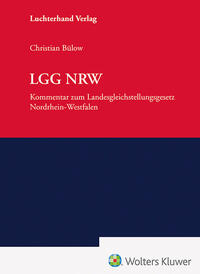 Vorderes Coverbild LGG NRW – Kommentar