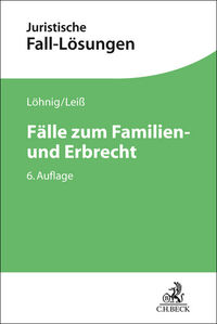 Vorderes Coverbild Juristische Fall-Lösungen / Fälle zum Familien- und Erbrecht