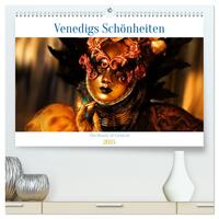 Vorderes Coverbild Venedigs Schönheiten (hochwertiger Premium Wandkalender 2025 DIN A2 quer), Kunstdruck in Hochglanz
