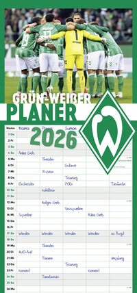 Vorderes Coverbild grün-weißer Planer 2026