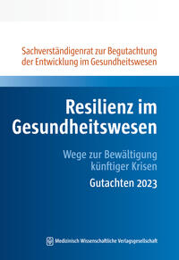 Vorderes Coverbild (hohe Qualität) Resilienz im Gesundheitswesen