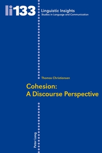 Vorderes Coverbild Cohesion: A Discourse Perspective