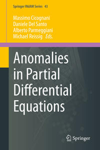 Vorderes Coverbild Anomalies in Partial Differential Equations