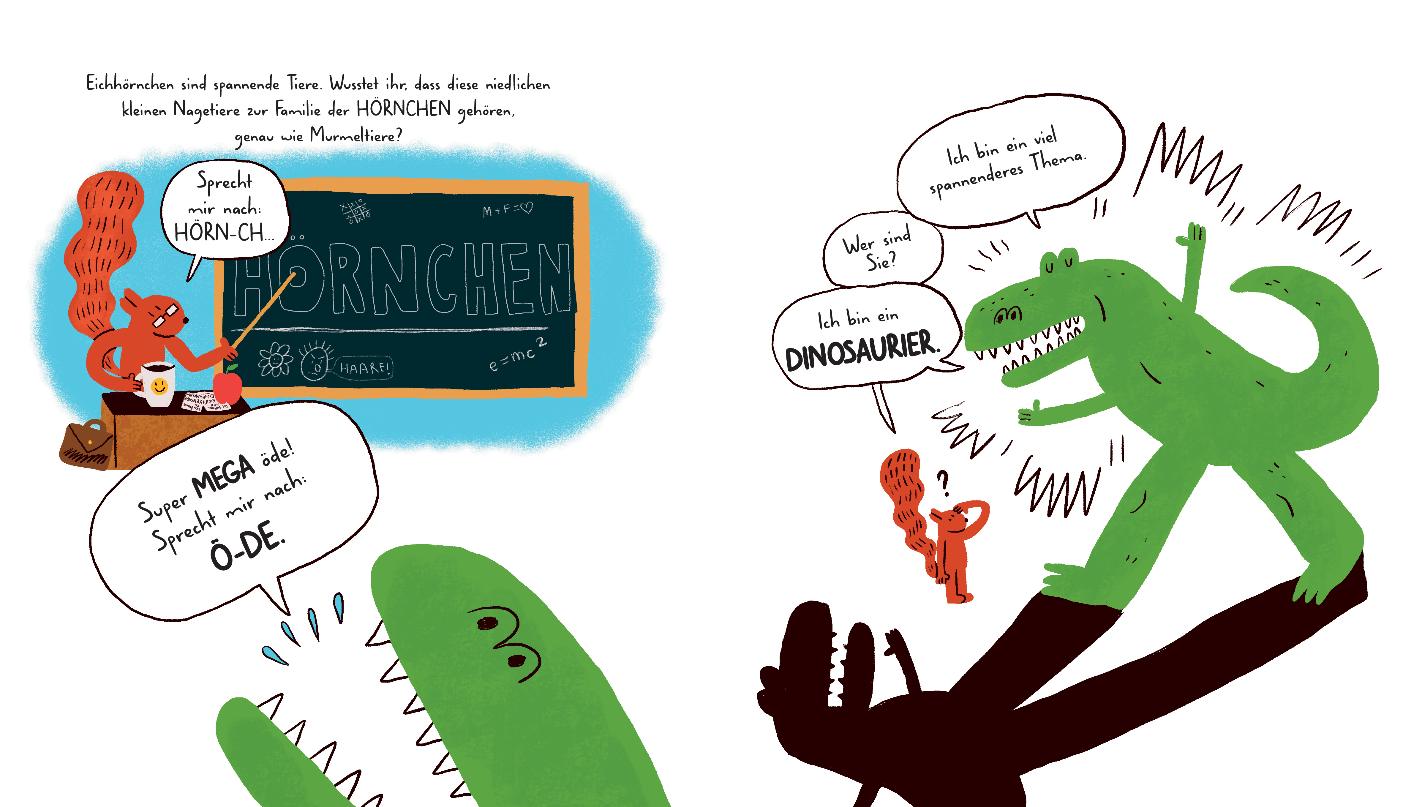 Beispielinhalt (Bild) Das ist kein Dinosaurierbuch!