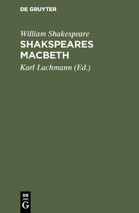 Vorderes Coverbild Shakspeare’s Macbeth