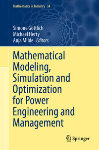 Vorderes Coverbild Mathematical Modeling, Simulation and Optimization for Power Engineering and Management