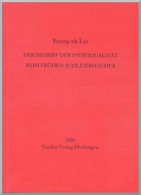 Vorderes Coverbild Der Begriff der Individualität beim frühen Schleiermacher