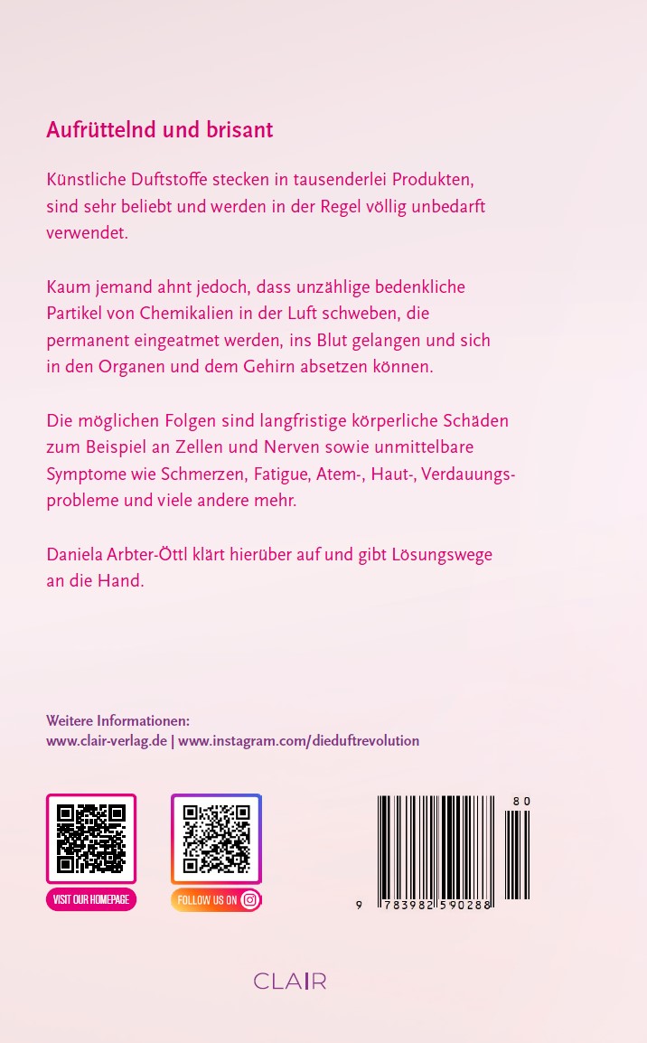 Rückseitencover DIE DUFT REVOLUTION