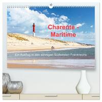 Vorderes Coverbild Charente-Maritime Ein Ausflug in den sonnigen Südwesten Frankreichs (hochwertiger Premium Wandkalender 2025 DIN A2 quer), Kunstdruck in Hochglanz