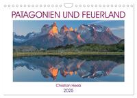 Vorderes Coverbild Patagonien und Feuerland (Wandkalender 2025 DIN A4 quer), CALVENDO Monatskalender