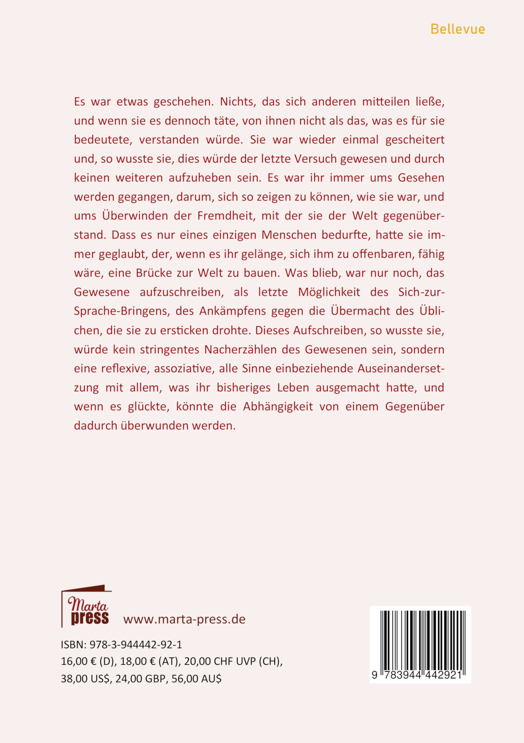 Rückseitencover Die Übermacht des Üblichen