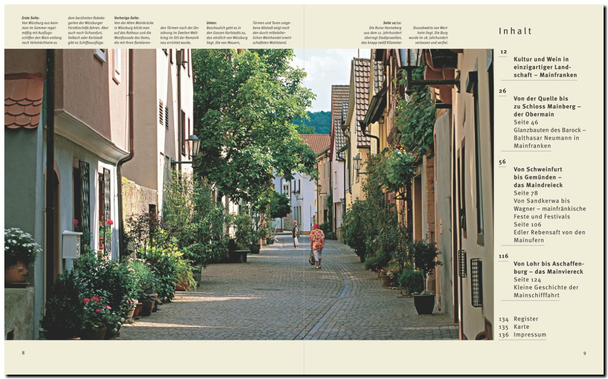 Beispielinhalt (Bild) Reise durch Mainfranken