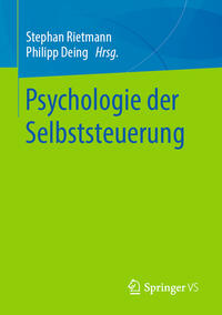 Vorderes Coverbild Psychologie der Selbststeuerung