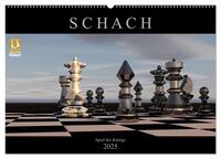 Vorderes Coverbild SCHACH - Spiel der Könige (Wandkalender 2025 DIN A2 quer), CALVENDO Monatskalender