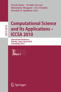 Vorderes Coverbild Computational Science and Its Applications - ICCSA 2010