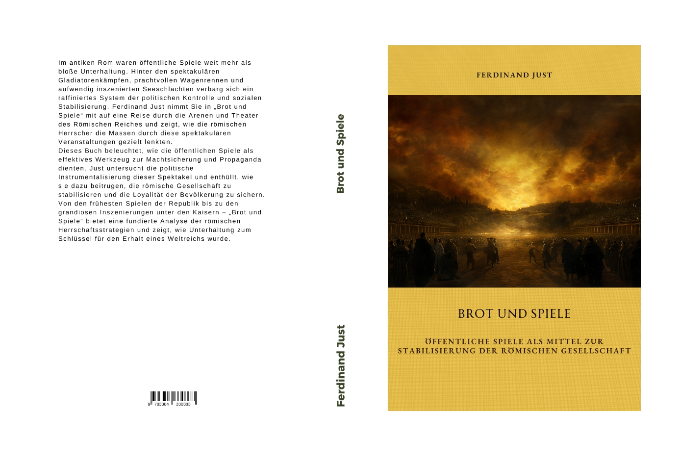 Gesamtes Coverbild Brot und Spiele