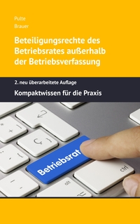 Vorderes Coverbild Beteiligungsrechte des Betriebsrates außerhalb der Betriebsverfassung
