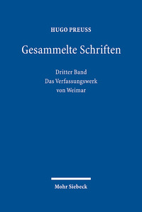 Vorderes Coverbild Gesammelte Schriften