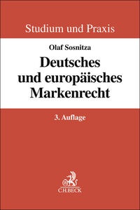 Vorderes Coverbild Deutsches und europäisches Markenrecht