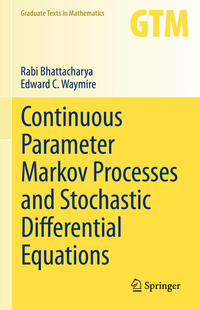 Vorderes Coverbild Continuous Parameter Markov Processes and Stochastic Differential Equations