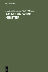 Vorderes Coverbild Amateur wird Meister