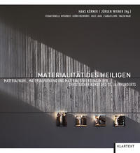 Vorderes Coverbild Materialität des Heiligen