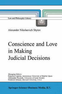 Vorderes Coverbild Conscience and Love in Making Judicial Decisions