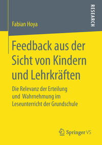Vorderes Coverbild Feedback aus der Sicht von Kindern und Lehrkräften
