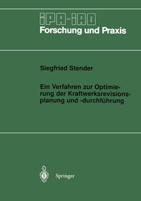 Vorderes Coverbild Ein Verfahren zur Optimierung der Kraftwerksrevisionsplanung und -durchführung
