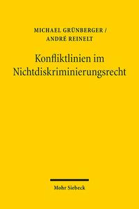 Vorderes Coverbild Konfliktlinien im Nichtdiskriminierungsrecht