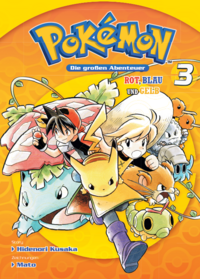 Vorderes Coverbild Pokémon - Die großen Abenteuer: Rot, Blau und Gelb 03