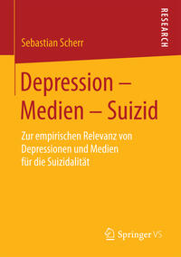 Vorderes Coverbild Depression – Medien – Suizid